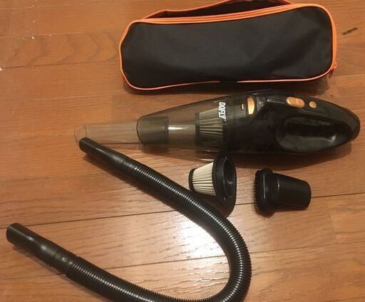 掃除機8500Pa吸力加强版ハンディクリーナー コードレス 軽量 乾湿両用 小型 充電式 40分間連続稼働 多機能 LED照明