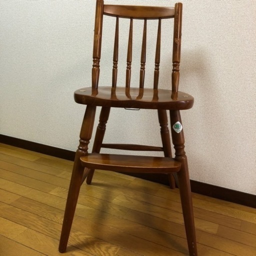 【良質良品・訳あり】幼児椅子　飛騨家具　ヴィンテージ