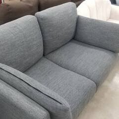 11/1 値下げ?使用半年程度美品?ＮITORI 2P ソファ ニトリ ファブリック ポケットコイル