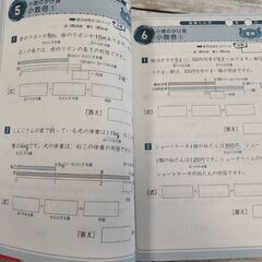 小学5年生   算数問題集 2冊まとめての画像