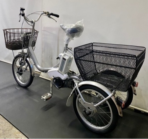 関東全域送料無料 保証付き 電動自転車 ブリヂストン アシスタワゴン 16インチ 8.7ah 三輪