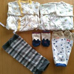 お取引中【新品未使用】厚手ロンパース60〜70　400円で。