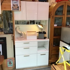 美品　キッチンボード　キッチンキャビネット　収納　100サイズ　