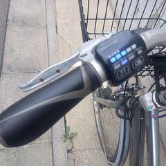 B1169 電動自転車 ブリヂストン アルベルト 8AH 27インチ 内装5段変速の画像