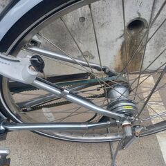 B1169 電動自転車 ブリヂストン アルベルト 8AH 27インチ 内装5段変速の画像