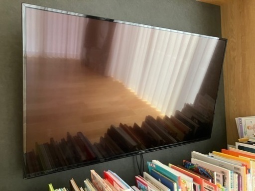 【初期設定しかしてません笑】壁掛けテレビ49型 2018年製