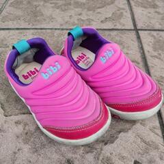 bibi BiBi スリッポン スニーカー 靴 キッズ ピンク ...