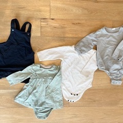 女の子ベビー服　size 60-70の画像