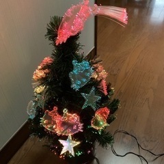 ハローキティ ファイバーツリー🎄値下げしますの画像