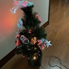 ハローキティ ファイバーツリー🎄値下げしますの画像