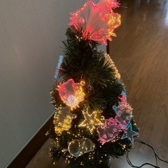 ハローキティ ファイバーツリー🎄値下げしますの画像