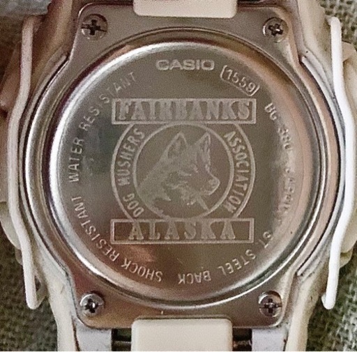 CASIO Baby-G shock BG-380 アラスカ　犬ぞりモデル