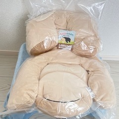メガビッグ　ラブラドール　もちふわぬいぐるみ　ベージュの画像