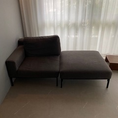 【無料でお譲りします】LOWYA ソファの画像