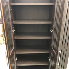 本棚　扉つき　ダークブラウン 楽天市場】書棚 本棚 扉付き ダークブラウンの通販