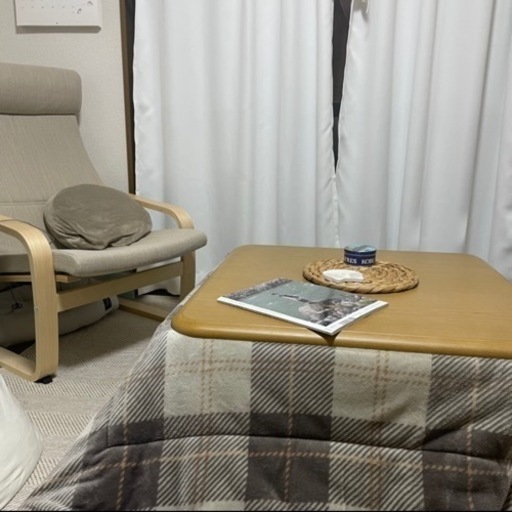 値下げ タンスのゲン こたつ 正方形 80×80  ハロゲンヒーター 手元コントローラー