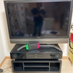 AQUOS  2006年製 液晶テレビ46型+テレビボード+シア...