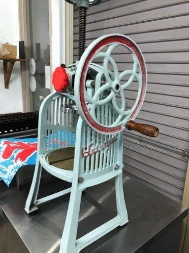 最終値下げ　業務用かき氷機　手動  初雪HA-110S
