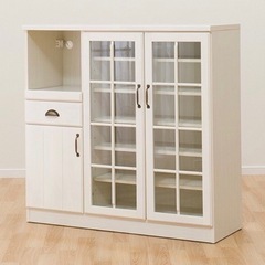 【決まりました】ニトリ　食器棚　レンジボードの画像