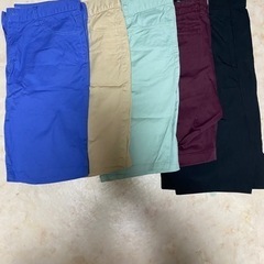 ハーフパンツ5枚セット