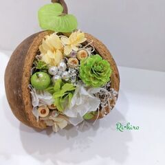 (70)秋冬フラワー♪【すぐお渡し出来ます】の画像