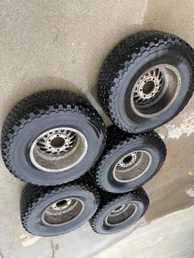 【希少サイズ】ランクル 40系 アルミホイール 旧車 絶版 ワイド エンケイ バハ ENKE BAJA