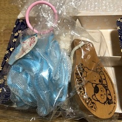 【新品】シャボンボール（ボディ用）＆ブラシ　バスタイムセットの画像