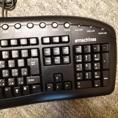 【未使用】e machines キーボードの画像