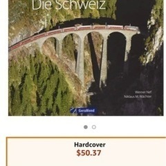 ★綺麗★ 海外(スイス)の電車の本　[日本円8700円相当]