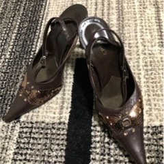 【美品】EPOCA エポカ パンプス 10cmヒール 23.5