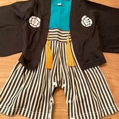 男の子用袴ロンパース