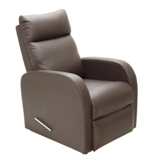 リクライニングチェア　ソファー　ブラウン　サロン　マツエク　ネイル