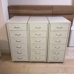 IKEA イケア HELMER ヘルメル 引出し収納　3台
