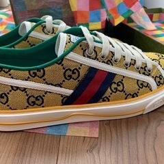 【最終値下げ】グッチテニス1977レーベルスニーカー250cmの画像