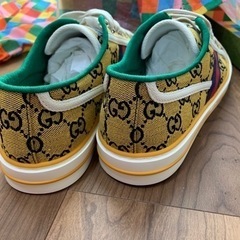 【最終値下げ】グッチテニス1977レーベルスニーカー250cmの画像