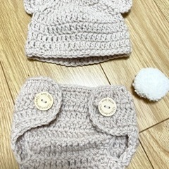 くまちゃん ニューボーンフォト用衣装