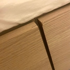 【お得】無印　セミダブルベッド引き出し収納　マットレス付き　の画像