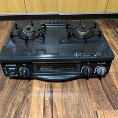 都市ガス用ガスコンロ　二口コンロの画像