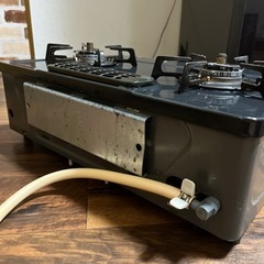 都市ガス用ガスコンロ　二口コンロの画像
