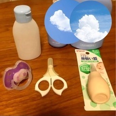 新生児お世話セット　ミトン付き