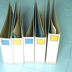 【ご成約済】A3・B4用キングファイル 5個の画像