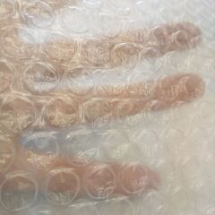 梱包資材　プチプチ　平袋25枚セット（文庫本・小物用）　新品の画像