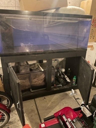 1500✖️600✖️600のオーバーフロー水槽セット