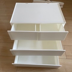 引出しN インボックスLレギュラー3段　ニトリ製品　1個1000円　2個で1500円の画像