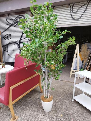 大型造花観葉植物インテリア
