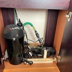 熱帯魚水槽セット一式（海水）淡水も可能の画像