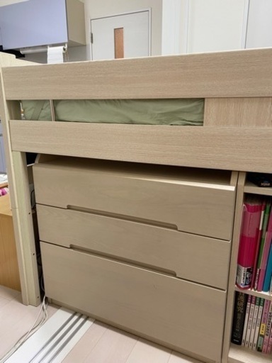 ⭐️決まりました⭐️収納付きシングルベッド