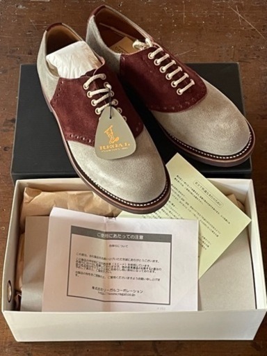 新品未使用　リーガル×グラッドハンド　サドルシューズ　26cm