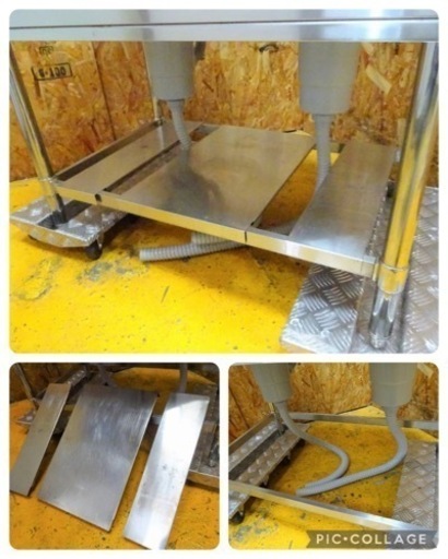 (768-0) 業務用 ステンレス 2槽シンク BG無し W900D600H800 中古品 二槽 流し台 厨房 飲食