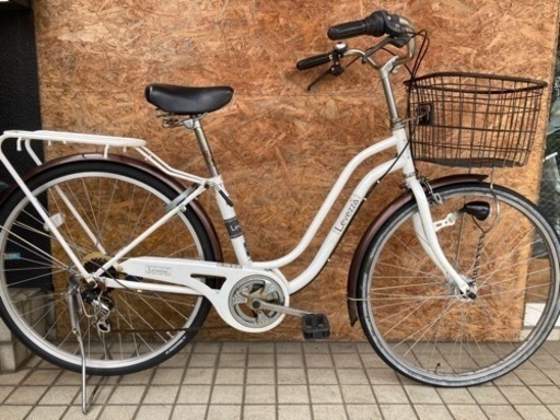 SAIMOTO サイモト Levezza レヴェツァ BAAシティサイクル26inc  6段ギア 買物 街乗り